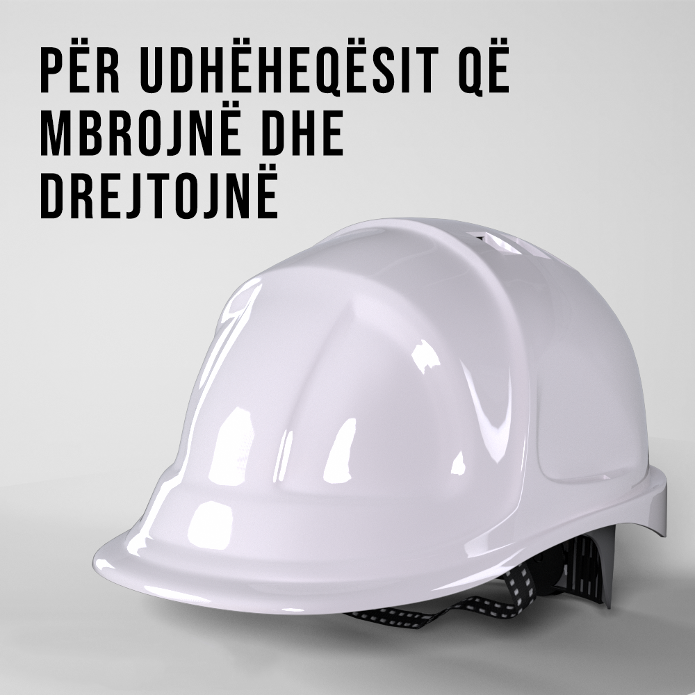 Helmetë Lig Plast — e bardhë